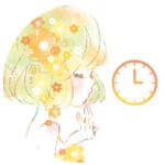 Logo of Analog clock Flowery kiss android Application 